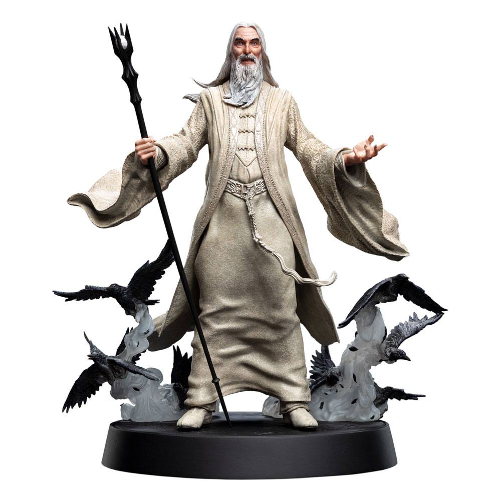 Weta Workshop - Der Herr der Ringe Figures of Fandom PVC Statue Saruman the White 26 cm
